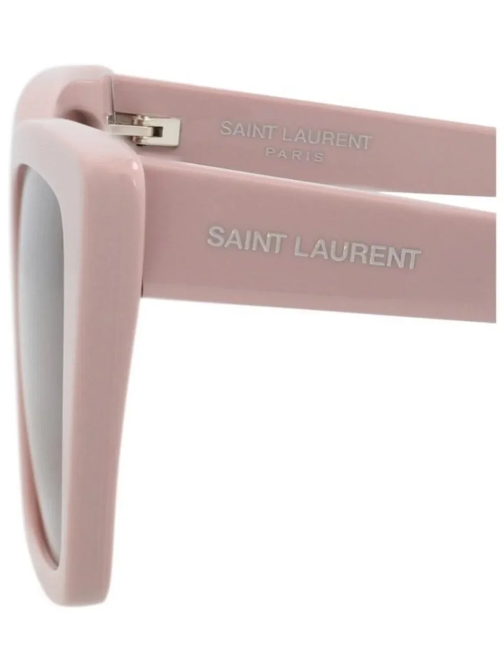 New Saint Laurent Womens Cat Eye Pink Pink Brown Fashion Designer Sunglasses